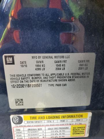 Photo 10 from auction – 2011 CHEVROLET MALIBU 1LT with VIN 1G1ZC5E11BF209561
