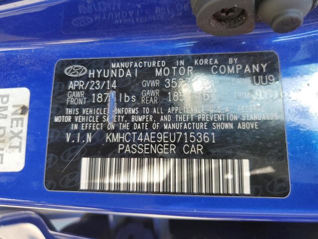 Photo 10 from auction – 2014 HYUNDAI ACCENT GLS with VIN KMHCT4AE9EU715361