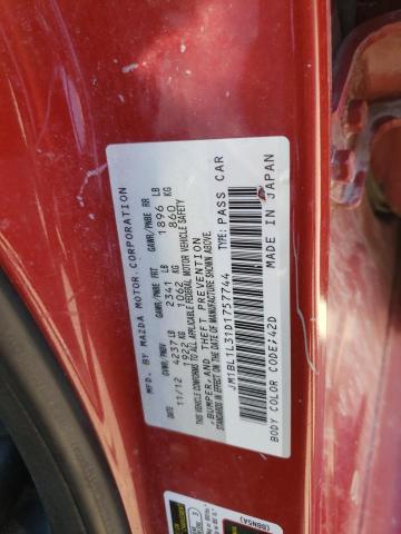 Photo 10 from auction – 2013 MAZDA SPEED 3 with VIN JM1BL1L31D1757744