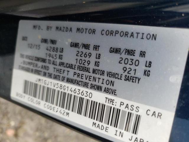 Photo 10 from auction – 2016 MAZDA 6 TOURING with VIN JM1GJ1V58G1463630