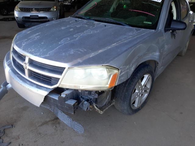 Photo 9 from auction – 2010 DODGE AVENGER SX with VIN 1B3CC4FB9AN124620