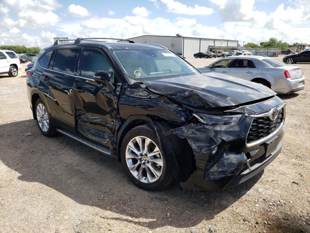 TOYOTA HIGHLANDER 2021 with VIN 5TDYZRAH8MS082290 - Photo from auction