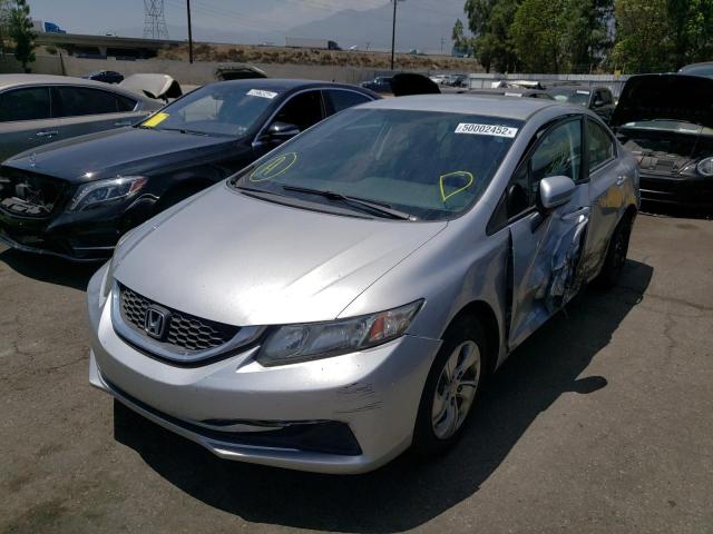 Photo 2 from auction – 2014 HONDA CIVIC LX with VIN 19XFB2F56EE029603