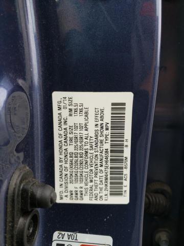 Photo 10 from auction – 2014 HONDA CR-V EXL with VIN 2HKRM4H75EH646584