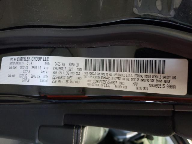 Photo 10 from auction – 2015 JEEP CHEROKEE L with VIN 1C4PJMCB9FW559827