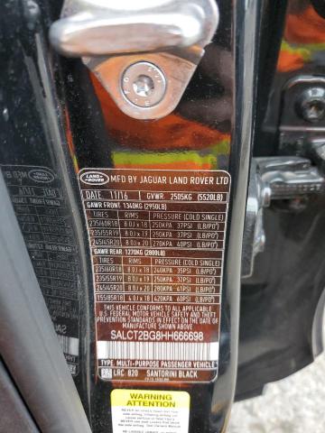 Photo 10 from auction – 2017 LAND ROVER DISCOVERY with VIN SALCT2BG8HH666698