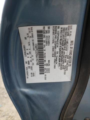 Photo 10 from auction – 2006 FORD TAURUS SE with VIN 1FAFP53296A147748