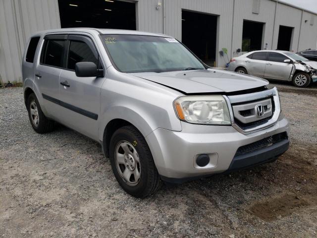 HONDA PILOT LX 2010 with VIN 5FNYF3H26AB022399 - Photo from auction