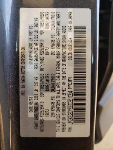 Photo 10 from auction – 2014 MAZDA CX-5 GT with VIN JM3KE2DY5E0351054