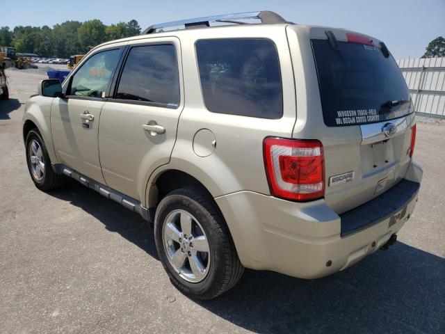 Photo 3 from auction – 2011 FORD ESCAPE LIM with VIN 1FMCU0EG9BKC09070