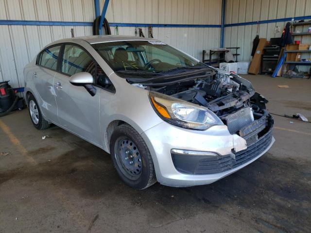 KIA RIO LX 2016 with VIN KNADM4A39G6691104 - Photo from auction