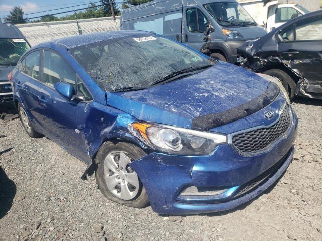 KIA FORTE LX 2015 with VIN KNAFX4A62F5312040 - Photo from auction