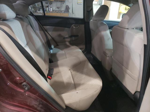 Photo 6 from auction – 2014 HONDA CIVIC LX with VIN 19XFB2F52EE056491