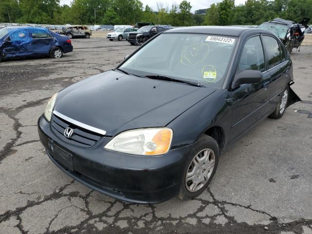 Photo 2 from auction – 2002 HONDA CIVIC with VIN 2HGES16522H525490