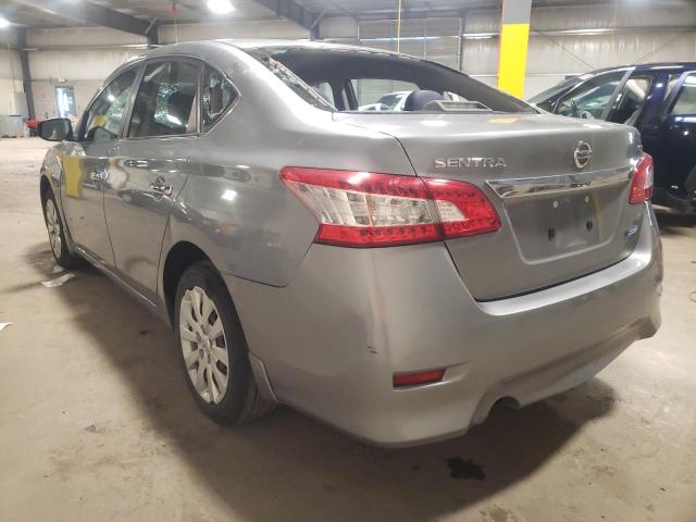 Photo 3 from auction – 2014 NISSAN SENTRA S with VIN 3N1AB7AP2EY287781