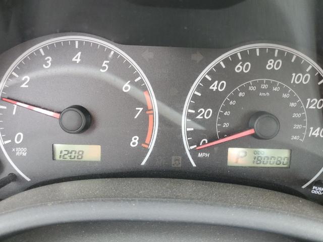 Photo 8 from auction – 2009 TOYOTA COROLLA BA with VIN 2T1BU40E69C147099