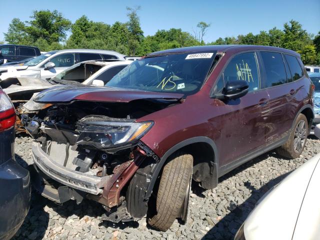 Photo 2 from auction – 2021 HONDA PASSPORT E with VIN 5FNYF8H54MB018850