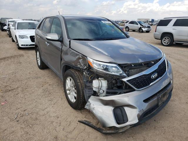 KIA SORENTO LX 2015 with VIN 5XYKT3A64FG618669 - Photo from auction