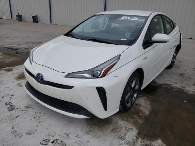 Photo 2 from auction – 2019 TOYOTA PRIUS with VIN JTDKARFU8K3091119