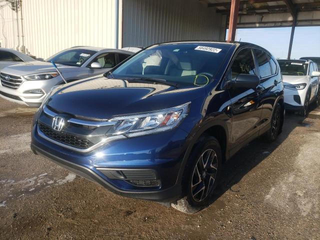 Photo 2 from auction – 2016 HONDA CR-V SE with VIN 2HKRM3H4XGH552526