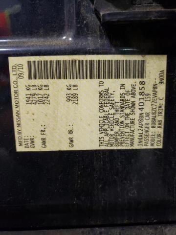Photo 10 from auction – 2011 NISSAN ALTIMA BAS with VIN 1N4AL2AP8BN401858