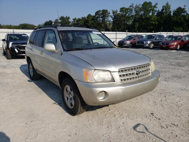 TOYOTA HIGHLANDER 2003 with VIN JTEGD21A630060029 - Photo from auction