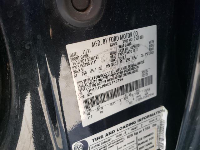 Photo 10 from auction – 2012 FORD EXPEDITION with VIN 1FMJU1J50CEF13714