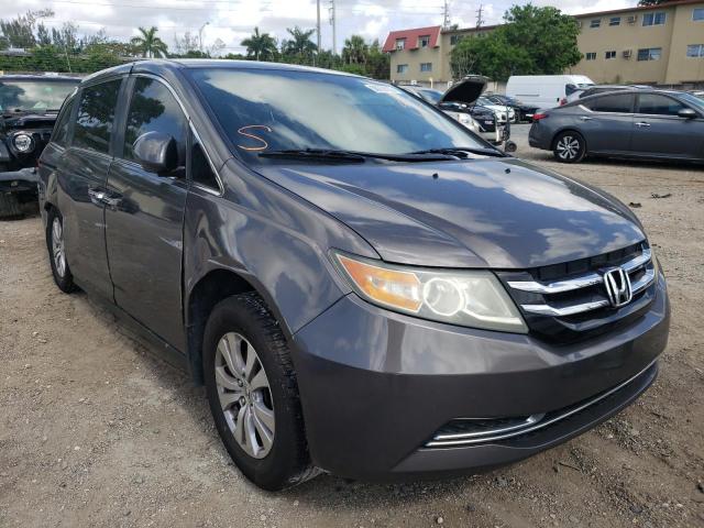 HONDA ODYSSEY EX 2014 with VIN 5FNRL5H42EB106087 - Photo from auction