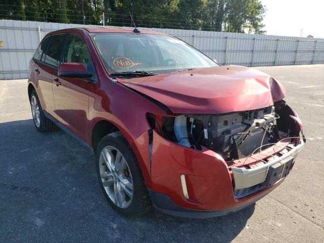 FORD EDGE SEL 2014 with VIN 2FMDK3JC4EBB53018 - Photo from auction