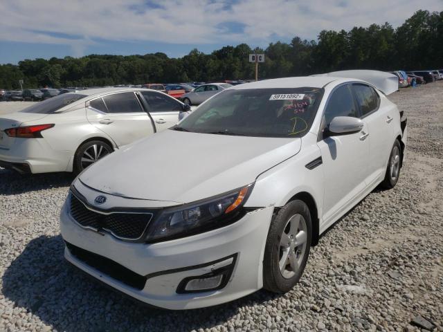 Photo 2 from auction – 2015 KIA OPTIMA LX with VIN 5XXGM4A73FG392467