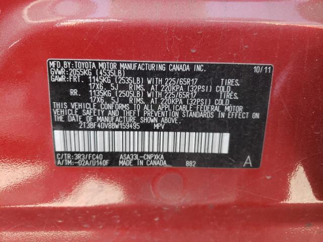 Photo 10 from auction – 2015 TOYOTA RAV4 LIMIT with VIN 2T3YFREV0FW234489