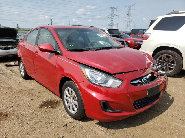 HYUNDAI ACCENT GLS 2012 with VIN KMHCT4AE4CU145881 - Photo from auction