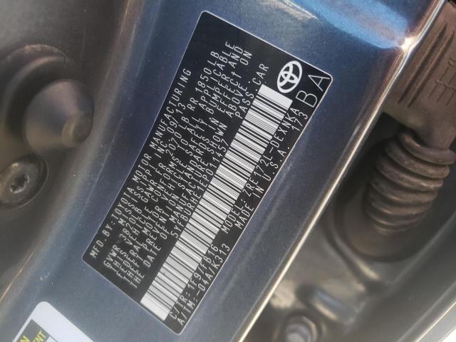 Photo 10 from auction – 2014 TOYOTA COROLLA L with VIN 5YFBURHE1EP011457
