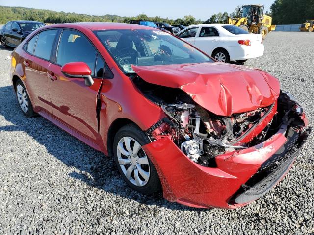 TOYOTA COROLLA LE 2020 with VIN 5YFEPRAE6LP031201 - Photo from auction