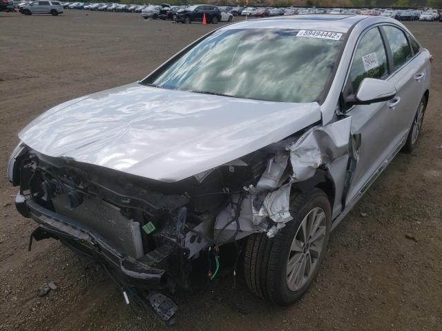 Photo 2 from auction – 2017 HYUNDAI SONATA SPO with VIN 5NPE34AF2HH524546
