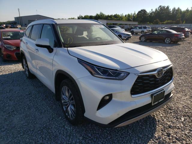 TOYOTA HIGHLANDER 2020 with VIN 5TDFZRBH1LS034912 - Photo from auction