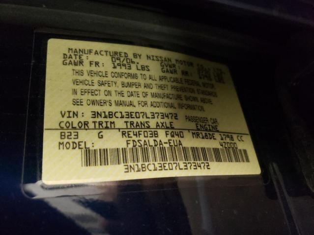 Photo 10 from auction – 2007 NISSAN VERSA S with VIN 3N1BC13E07L373472
