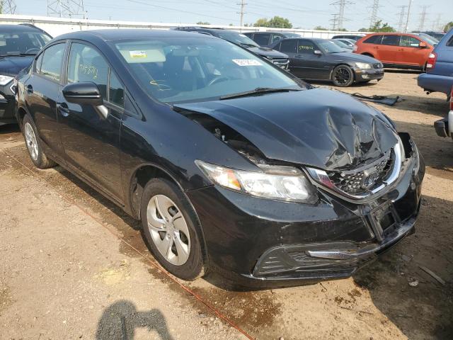 HONDA CIVIC LX 2014 with VIN 19XFB2F53EE000463 - Photo from auction
