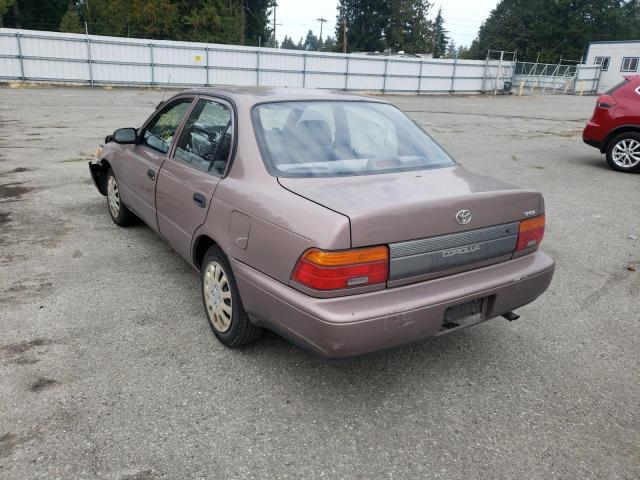 Photo 3 from auction – 1993 TOYOTA COROLLA with VIN JT2AE04EXP0014938