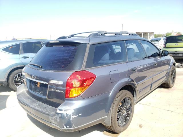 Photo 4 from auction – 2006 SUBARU LEGACY OUT with VIN 4S4BP61C367355174