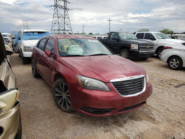 CHRYSLER 200 TOURIN 2013 with VIN 1C3CCBBG3DN744831 - Photo from auction