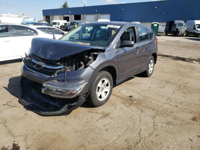Photo 2 from auction – 2016 HONDA CR-V LX with VIN 5J6RM4H33GL002359