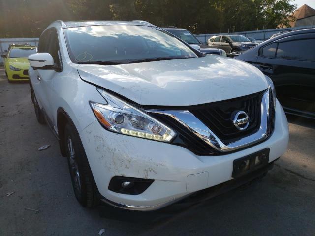 Photo 1 from auction – 2016 NISSAN MURANO S with VIN 5N1AZ2MH2GN167832
