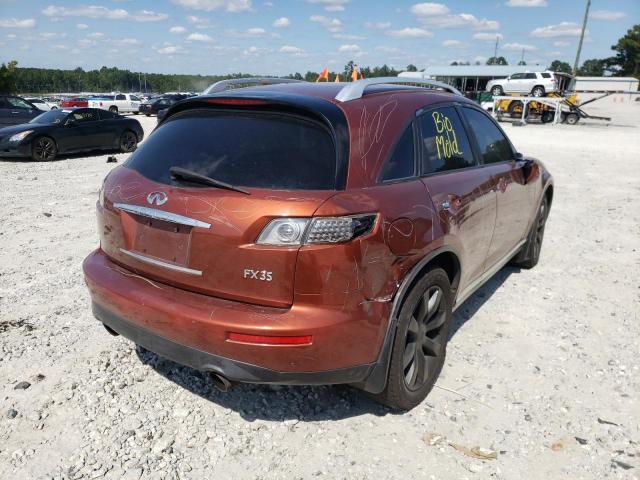 Photo 4 from auction – 2006 INFINITI FX35 with VIN JNRAS08W36X207599