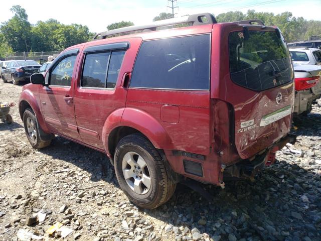Photo 3 from auction – 2006 NISSAN PATHFINDER with VIN 5N1AR18U56C656639