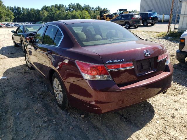 Photo 3 from auction – 2011 HONDA ACCORD LX with VIN 1HGCP2F33BA124526