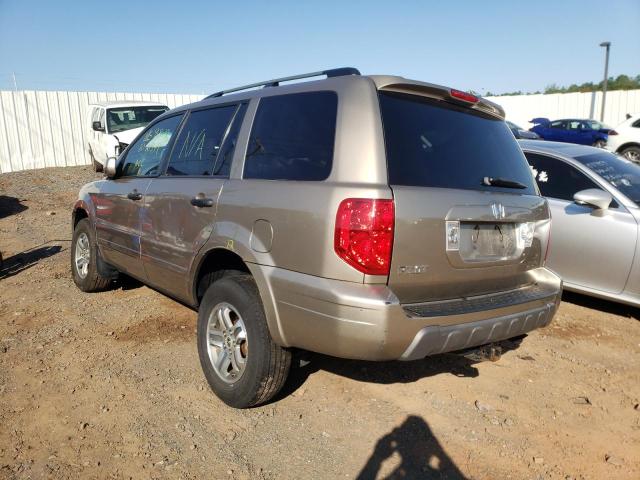 Photo 3 from auction – 2005 HONDA PILOT EXL with VIN 2HKYF18715H543165