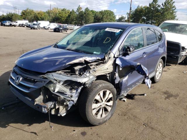 Photo 2 from auction – 2014 HONDA CR-V EX with VIN 2HKRM4H57EH698622