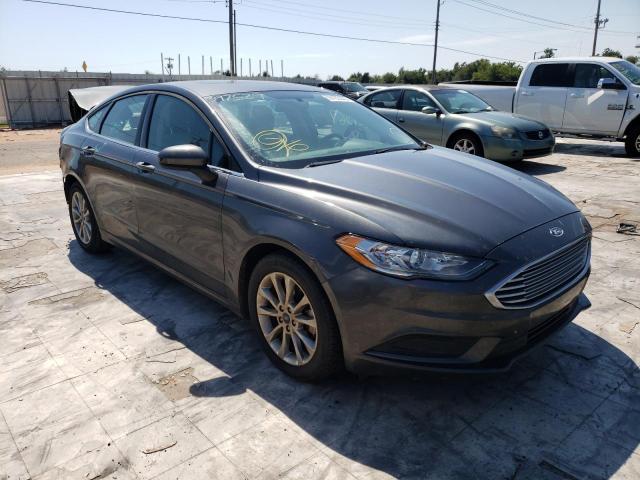 Photo 1 from auction – 2017 FORD FUSION SE with VIN 3FA6P0HD0HR397529
