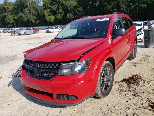 Photo 2 from auction – 2018 DODGE JOURNEY SE with VIN 3C4PDCAB5JT443866